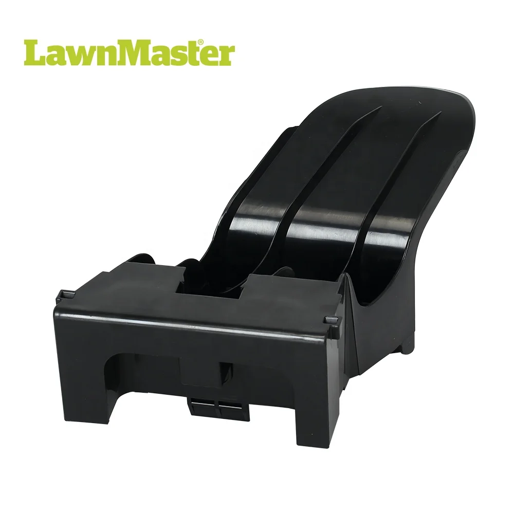 LawnMaster 6 cutting positions folding handle 42cm cutting width 53L grass bag self-propelled hand push lawn mower - MEBS1842M