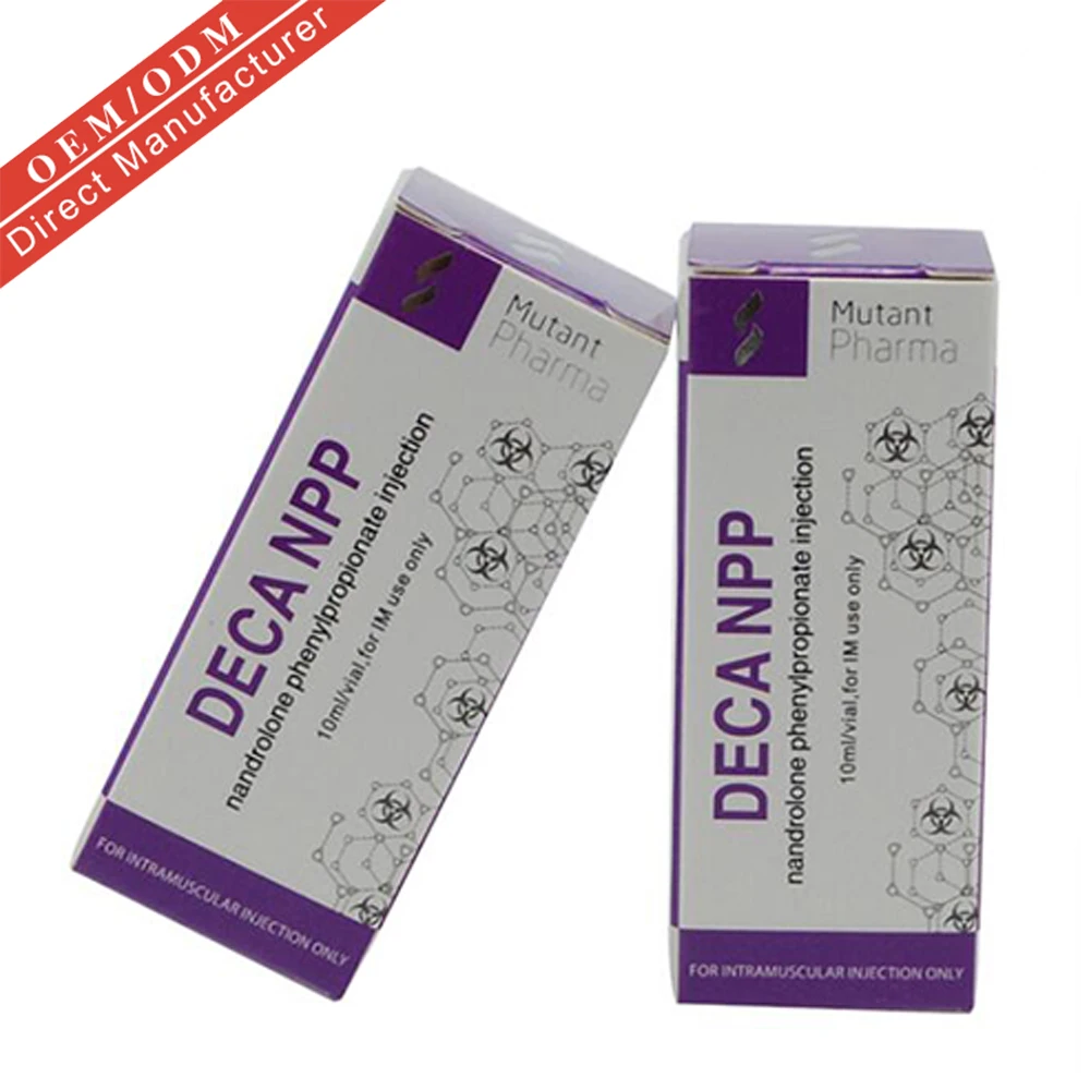 High end kraft paper  box pharmacy 10ml vial box white card paper box package for cosmetic medicine