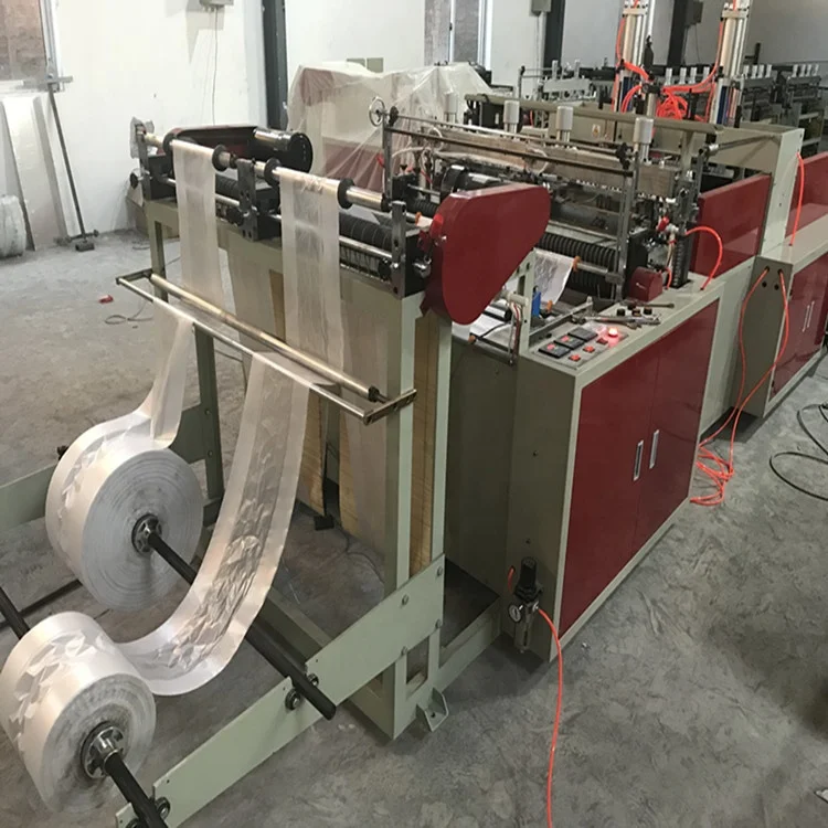 
Полностью автоматическая машина для производства пластиковых пакетов для футболок 