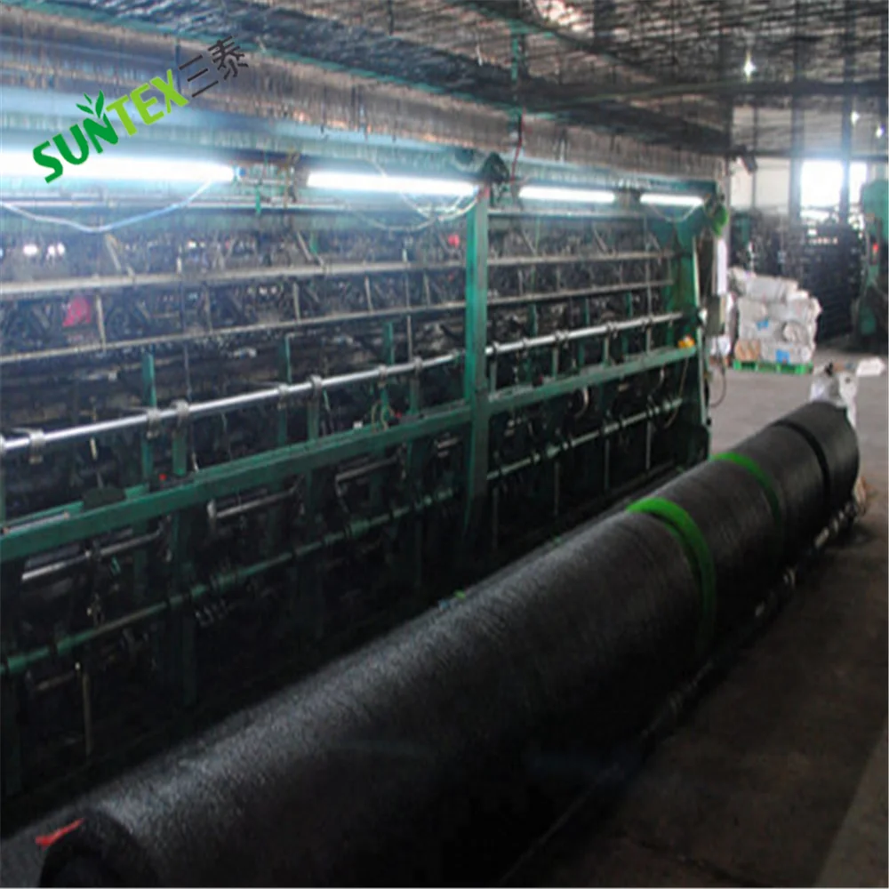 80% knitted mono polyethylene shade mesh plastic,  UV nlock black sun protective netting agricultural greenhouse outside cover