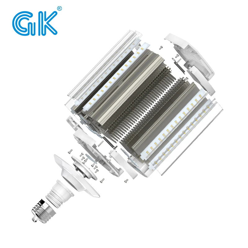 ROH FCC CE certificated 110W led corn lamp Replacement 400W  HPS/HQL led street light 180degree use in road outdoor
