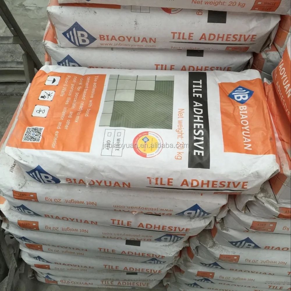 polymer modified cement tile adhesive