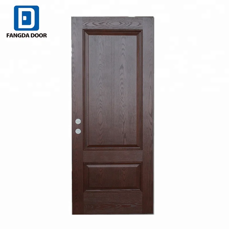 Fangda composite fiberglass door SMC door skin interior door Spain market