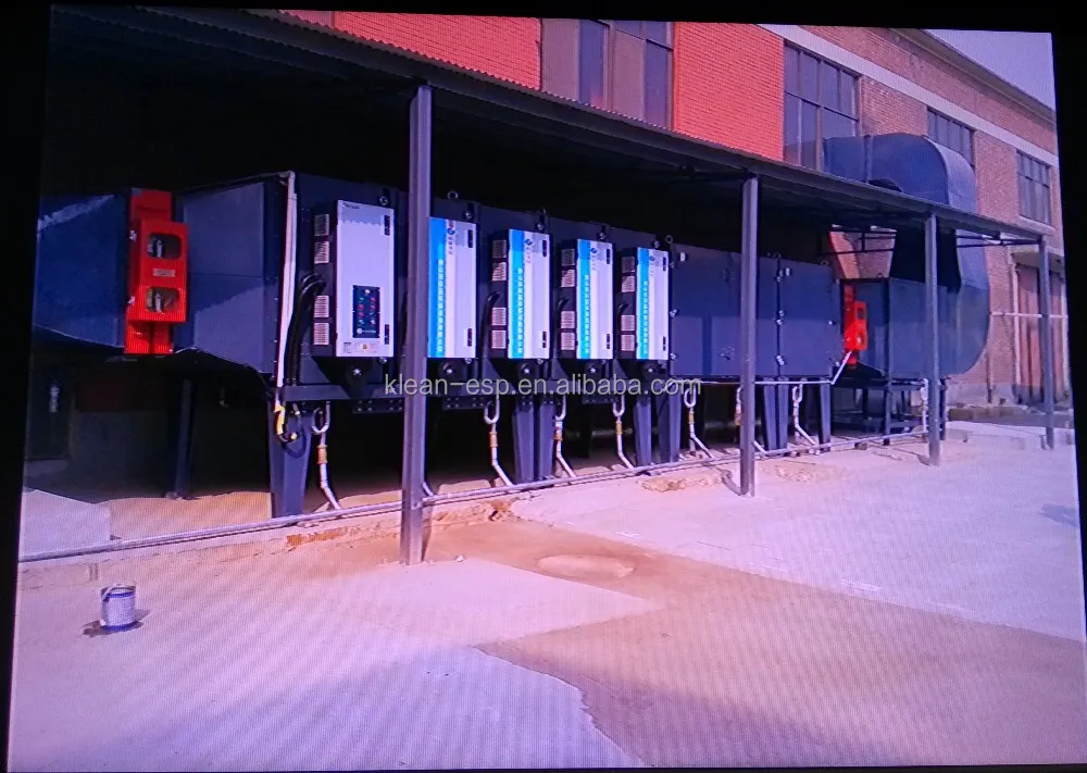 Textile Dyeing Exhaust Gas Electrostatic Scrubber