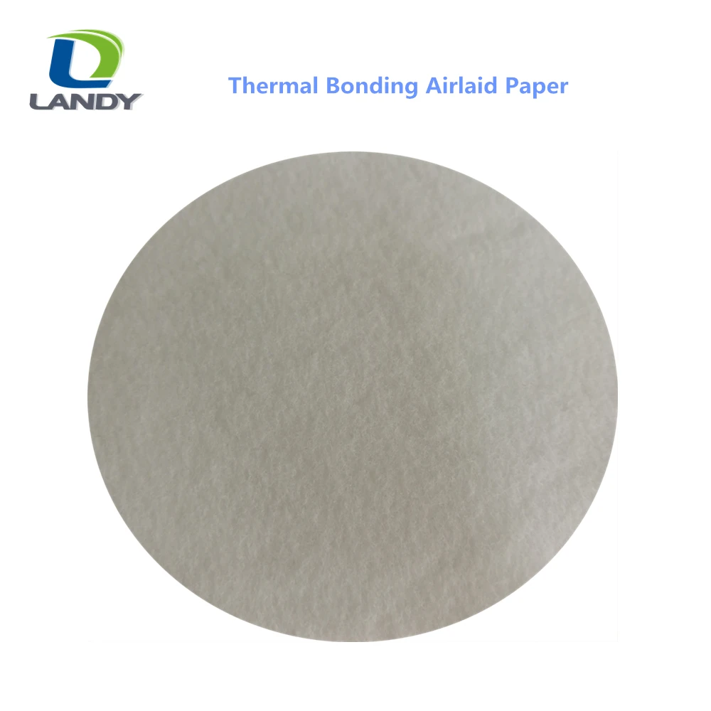 SOFT HIGH ABSORBENCY RAW MATERIALS AIRLAID PAPER EMBOSSED AIRLAID PAPER