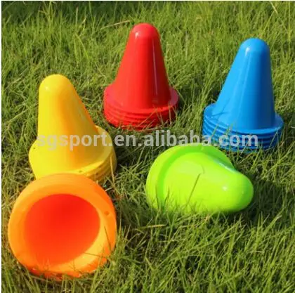 Wholesale Roller Skating 8 Cm Training Cone Outdoor Sports Soccer Football Speed Training Dome Disc Agility cones