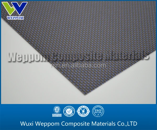 
3K Hybrid Twill Woven Kevlar Aramid Carbon Fiber sheet 5mm 