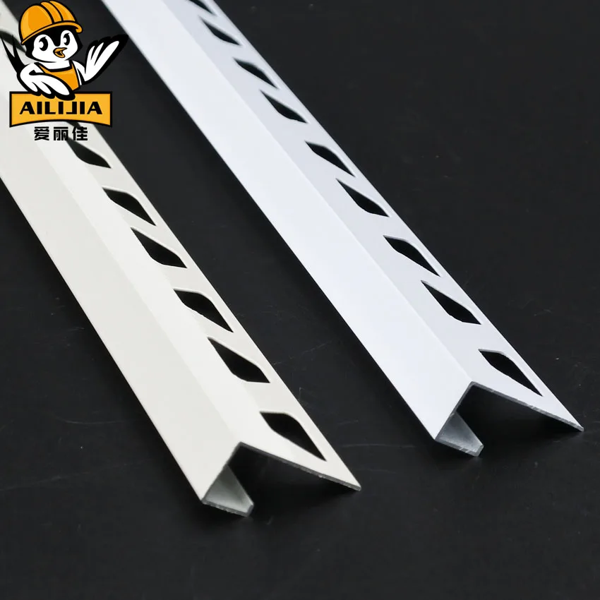 
factory price powder coating aluminum tile trim strips flexible tile trim 