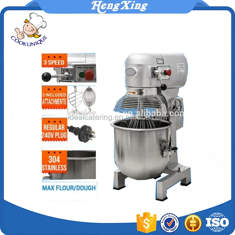 planetary dough food cake mixer 20 Liters 6 kg dough HOBART design