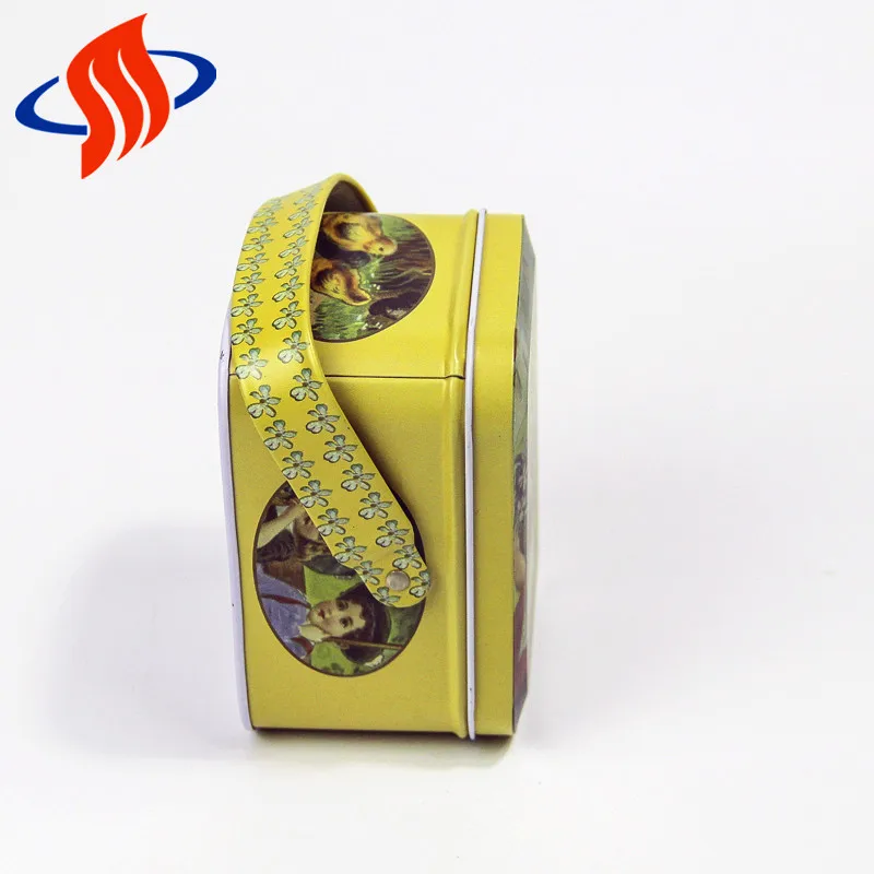 Свеча олова с персонализированные этикетки аромат яблока жестяная коробка свеча 2018 новый стиль олова пользовательские печатные