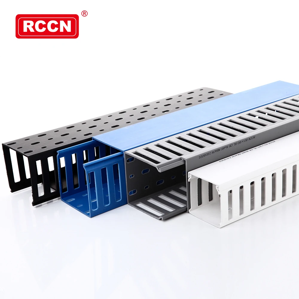 China Manufacturer Best Quality No Impurity size of pvc cable channel VDRC