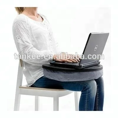 
Plastic laptop lap table Stable lap table with bean bag 