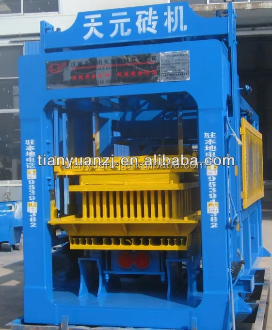 block pave machine / concrete interlocking making machine QTY8-15 machine to make concrete blocks