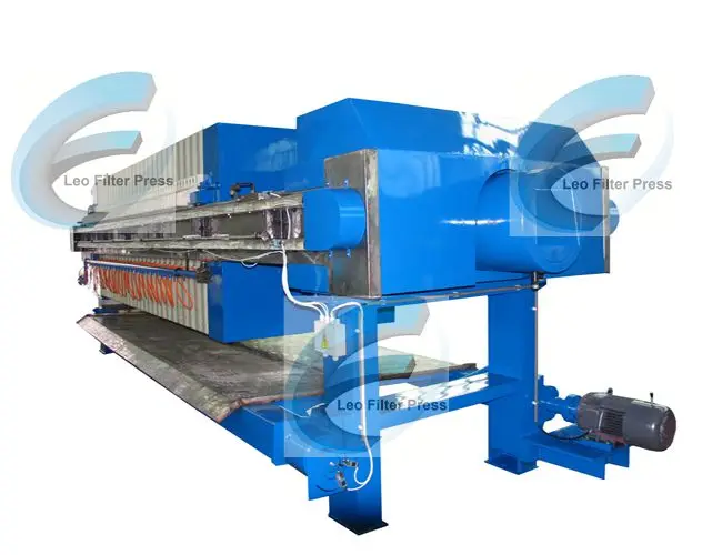 Гидравлический фильтрующий пресс, автоматическая система прессования гидравлического фильтра от производителя фильтрующего пресса Leo из Китая