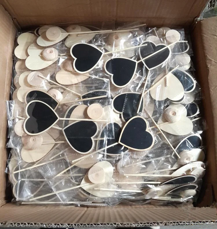 shapes of wooden mini small portable blackboard for sale