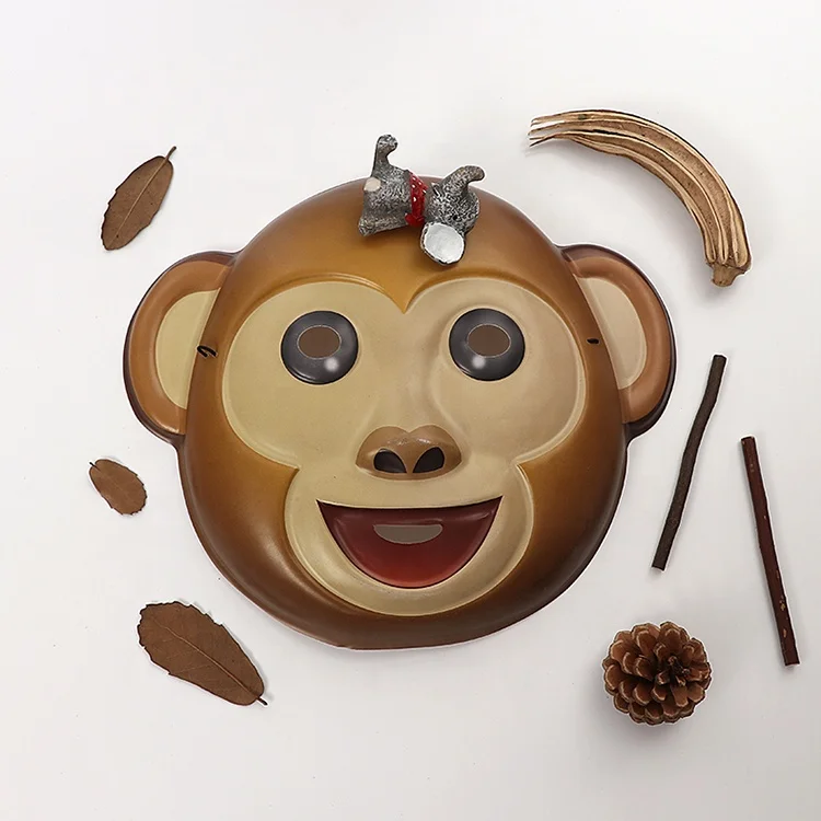 3d custom shaped masquerade halloween horror ghost zobie cartoon emoji animal mask manufacturers