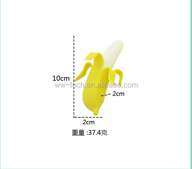 
Silicone Banana Wine Bottle Stopper 