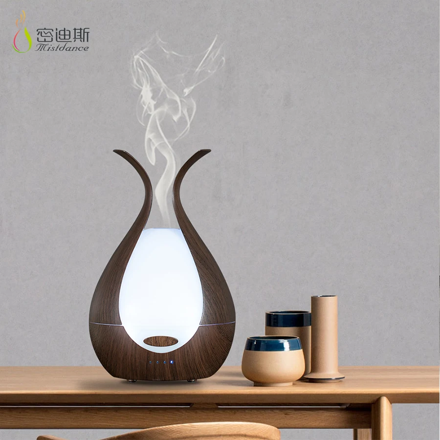 high quality Aroma beauty products wood grain ultrasonic essential oil aroma diffuser air purifier and humidifier