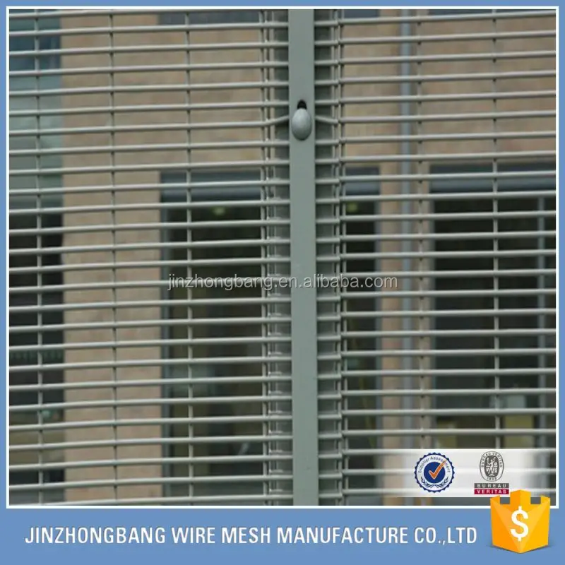 stainless steel 358 anti climb security fence