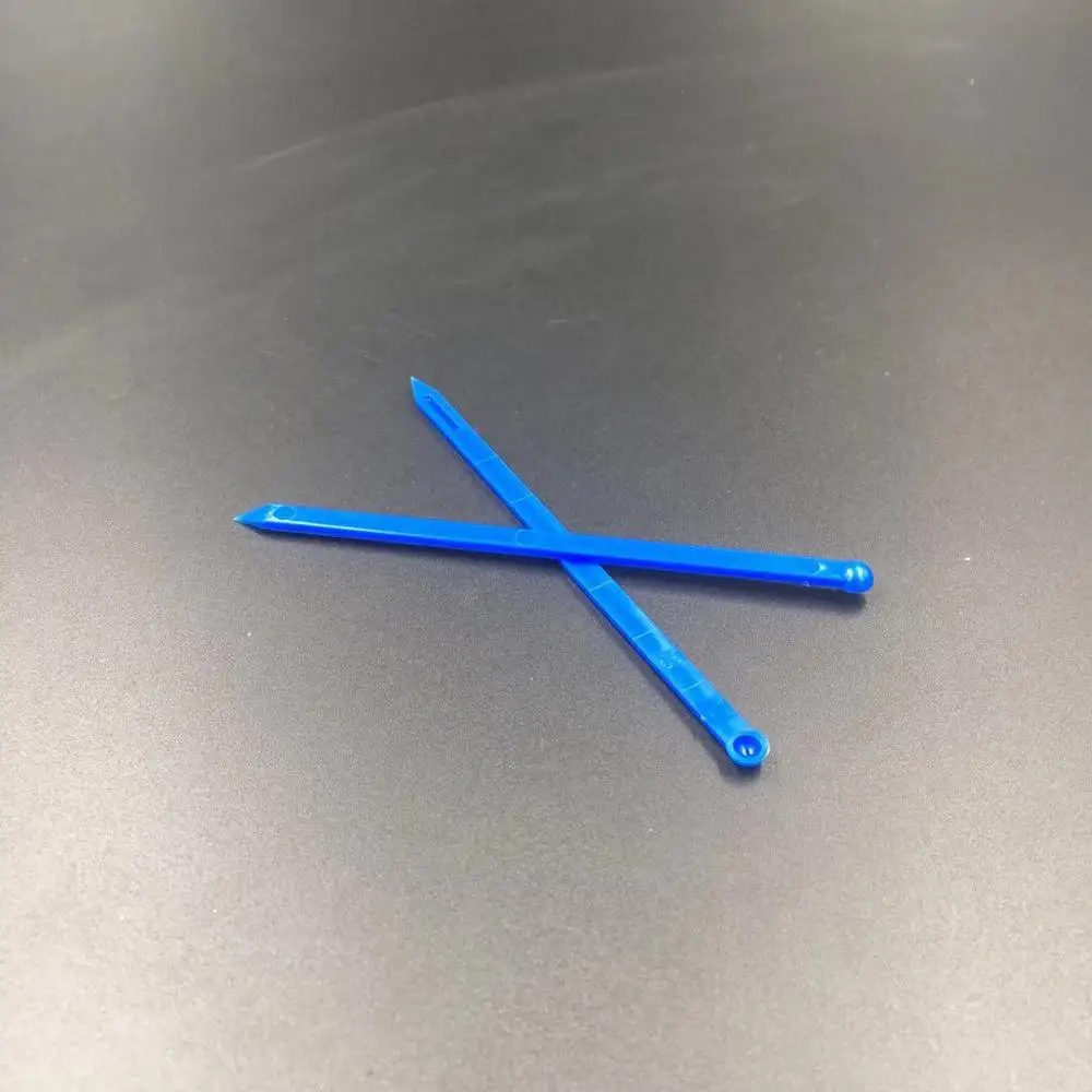 
static free 6-10mg plastic micro spoon with SHARP EDGE OF HANDLE 