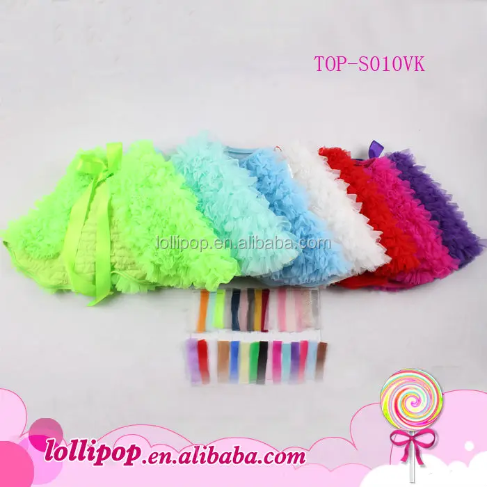 Latest design dusty pink chiffon ruffle puffy baby girls shawls wraps solid color kids girls cape shawls