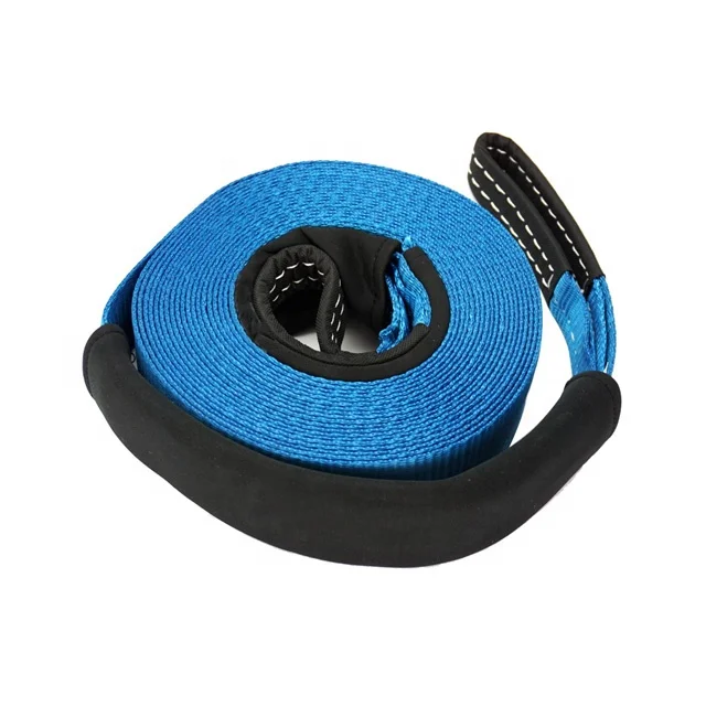 recovery strap CE Certified Polyester Auto Car Tow Snatch Strap for 4X4