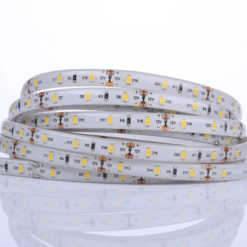 Hot Selling Waterproof IP65 SMD 2835 Flexible LED Strip 12V solar powered waterproof led strip lights