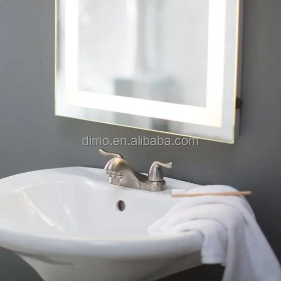 European Style LED Lighted Mirror Illuminated Vanity Mirror With Lights for Bathroom