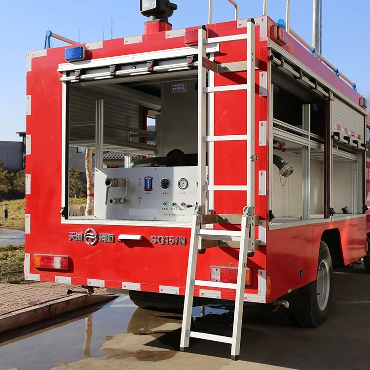 
Ultra long range high-pressure water supply fire fighting truck 