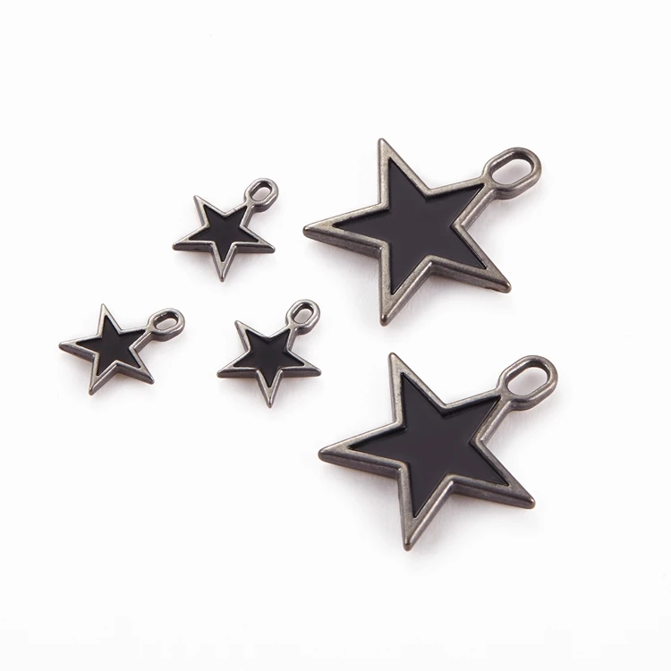 Custom design fashion metal label alloy logo name plate cheap clothing hang tag