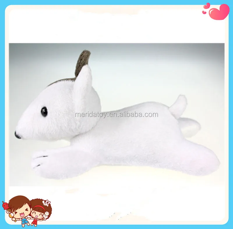 New deign 20cm cute cattle dog stuffed bull terrier plush toys