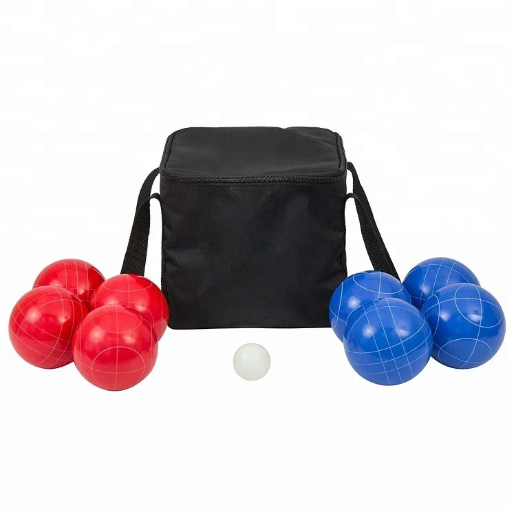 Portable Lawn Games Resin Ultimate Bocce Balls Set  Custom Resin ball