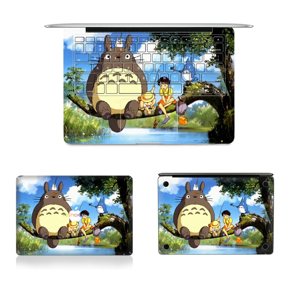 Купить оптом из китая покемон наклейки ноутбук кожи всего тела наклейка для macbook наклейки с клейкой
