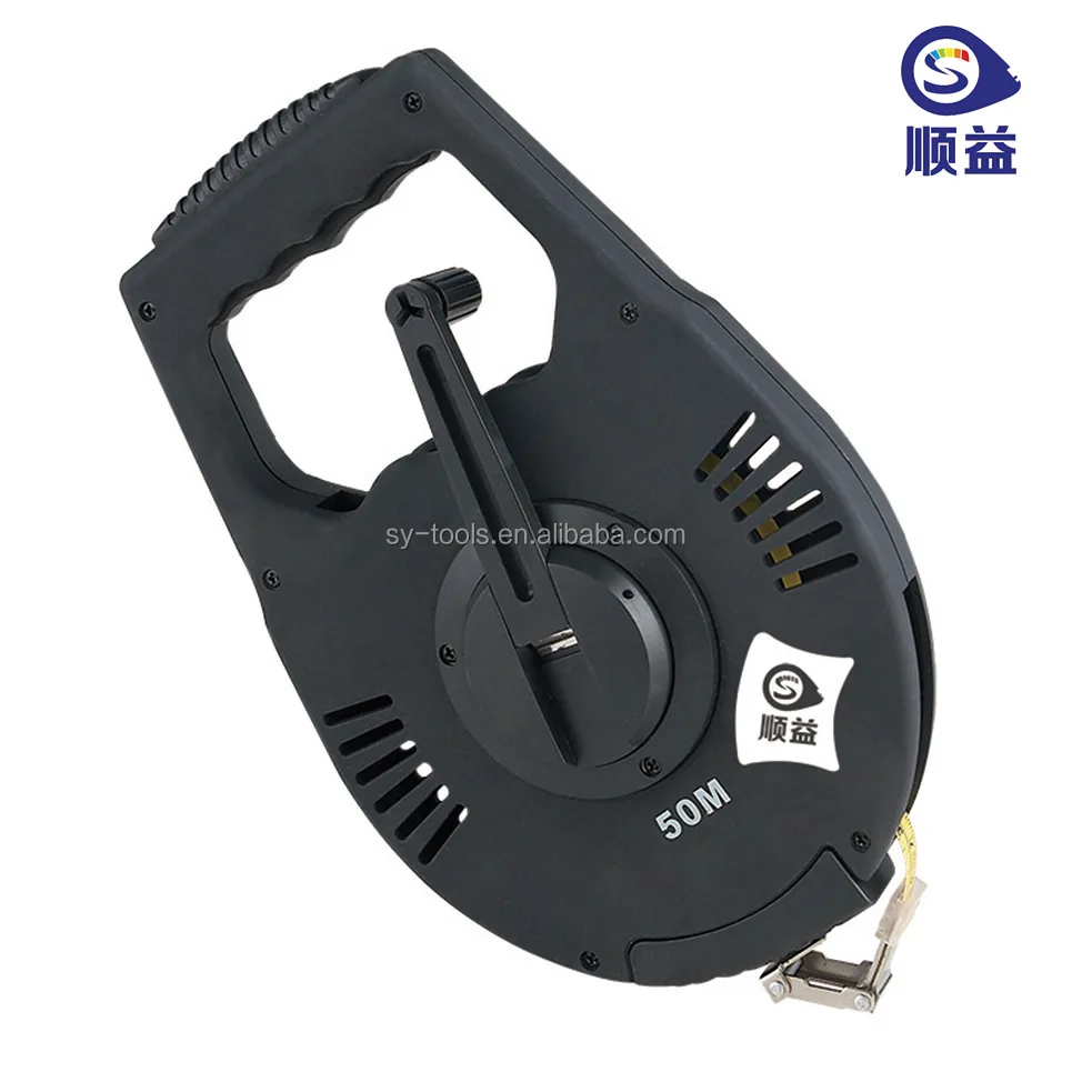 Black ABS Plastic Flexible Fiberglass Advanced Two Sided Waterproof Length Rapala Steel Tape Measure