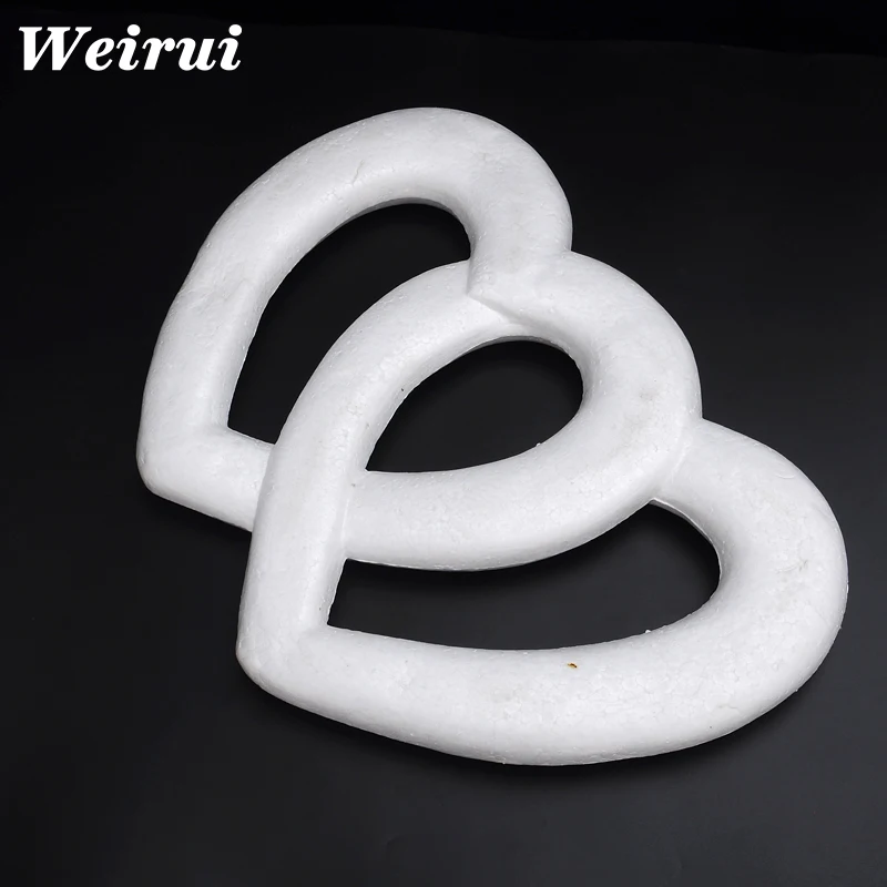 EPS Foam Heart Double Heart Shaped Styrofoam Mold for Wedding Decoration