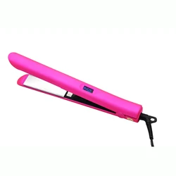 Titanium with tourmaline infused Fastest heat-up and recovery hair straightener curler