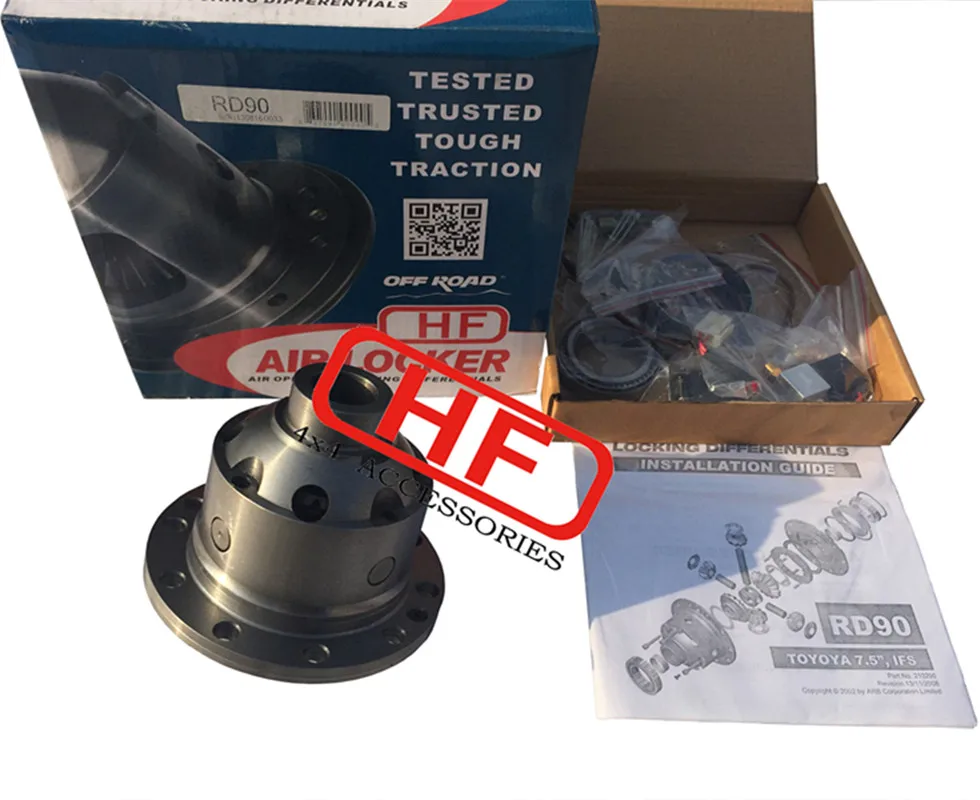 China HF Best Quality RD90 air locker auto  4x4 off-road refit RD06 differential locking gear locker accessories
