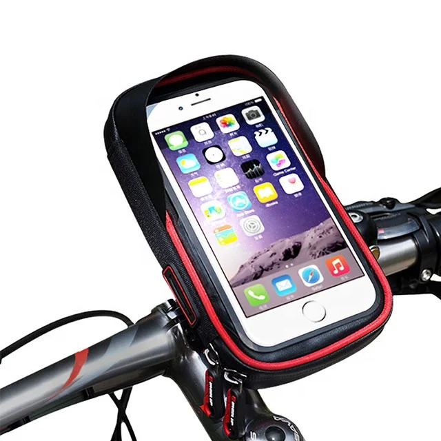 WHEEL UP Universal 6.5 Inch Waterproof Bicycle Handlebar Phone Holder Mobile Phone Bag Holder For Bike