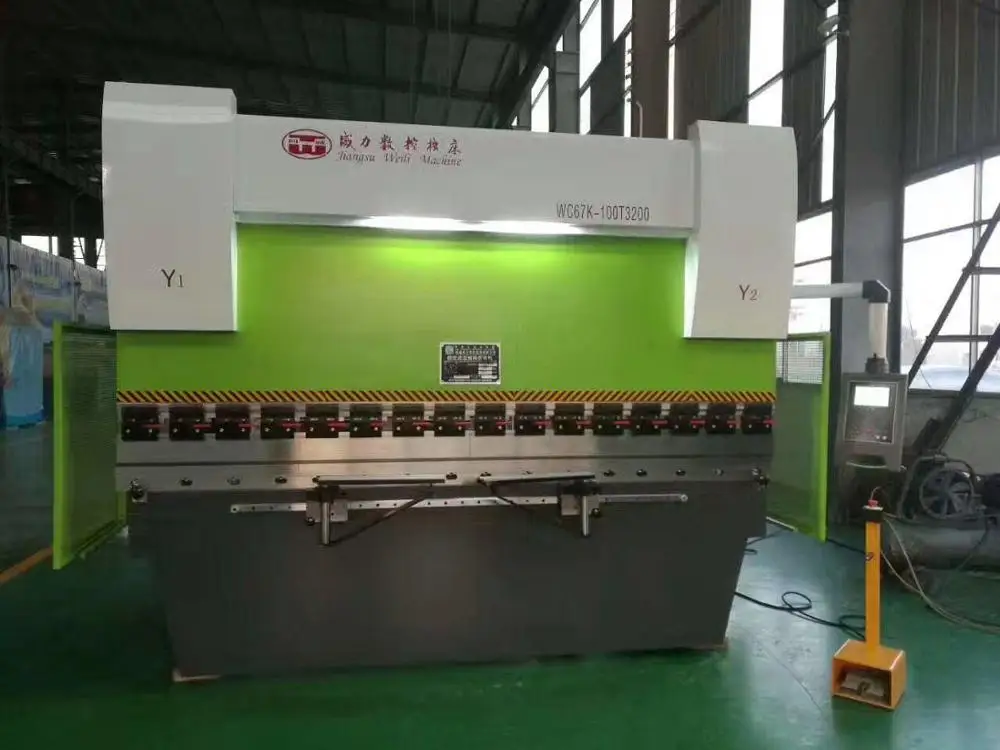 PLC Heavy Duty Folding Machine Automatic Bending Press Hydraulic Press Brake