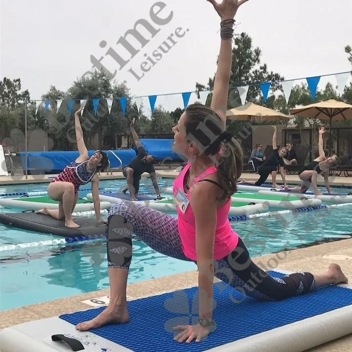 Inflatable Gymnastics Mats Water Floating Air Mat For Sale