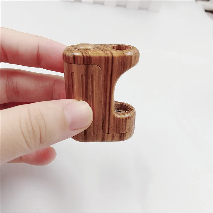 
2019 box mod starter kit 510 thread e cig 350 mah wooden magnetic vape mod battery 