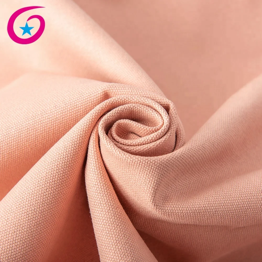 Guangzhou plain 16oz dye canvas 100% cotton fabric for shopping bag