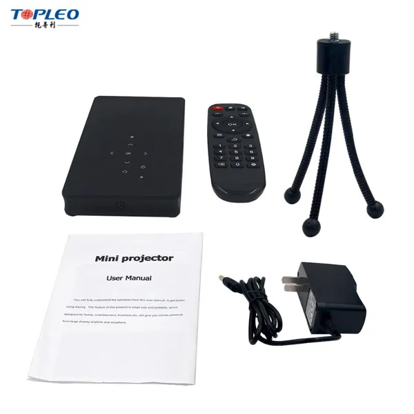 Excellent quality P8 mini projector pico projector mobile phone android mini projector for offices