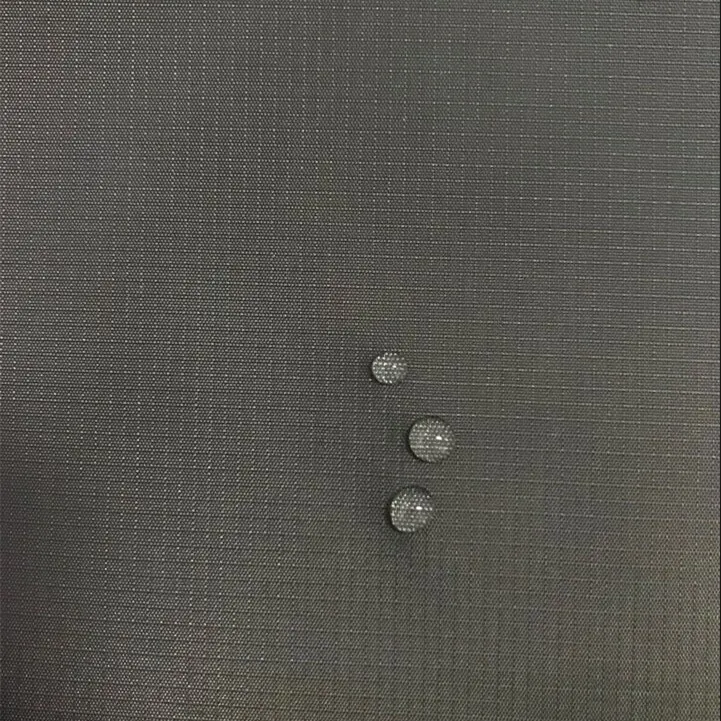 
Waterproof 1mm*1mm rib-stop 100% nylon taffeta with PU coated fabric for garments 