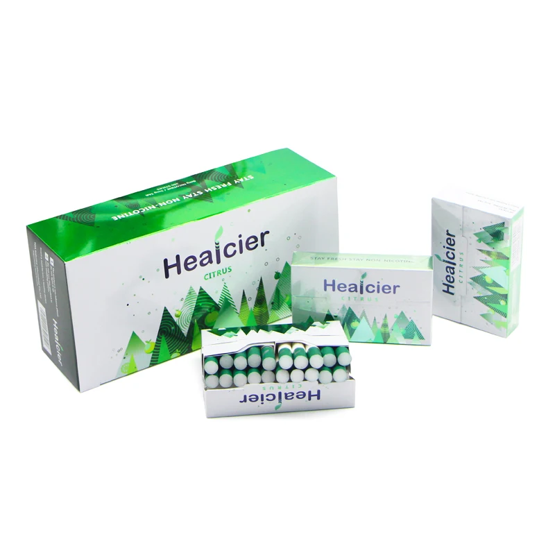 Healcier Brand Optional Customizable Package Cig Substitute Heated Herbal Stick For Heat Device