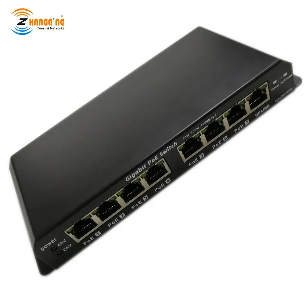 8 port 1000M poe switch, gigabit poe switch, network switches