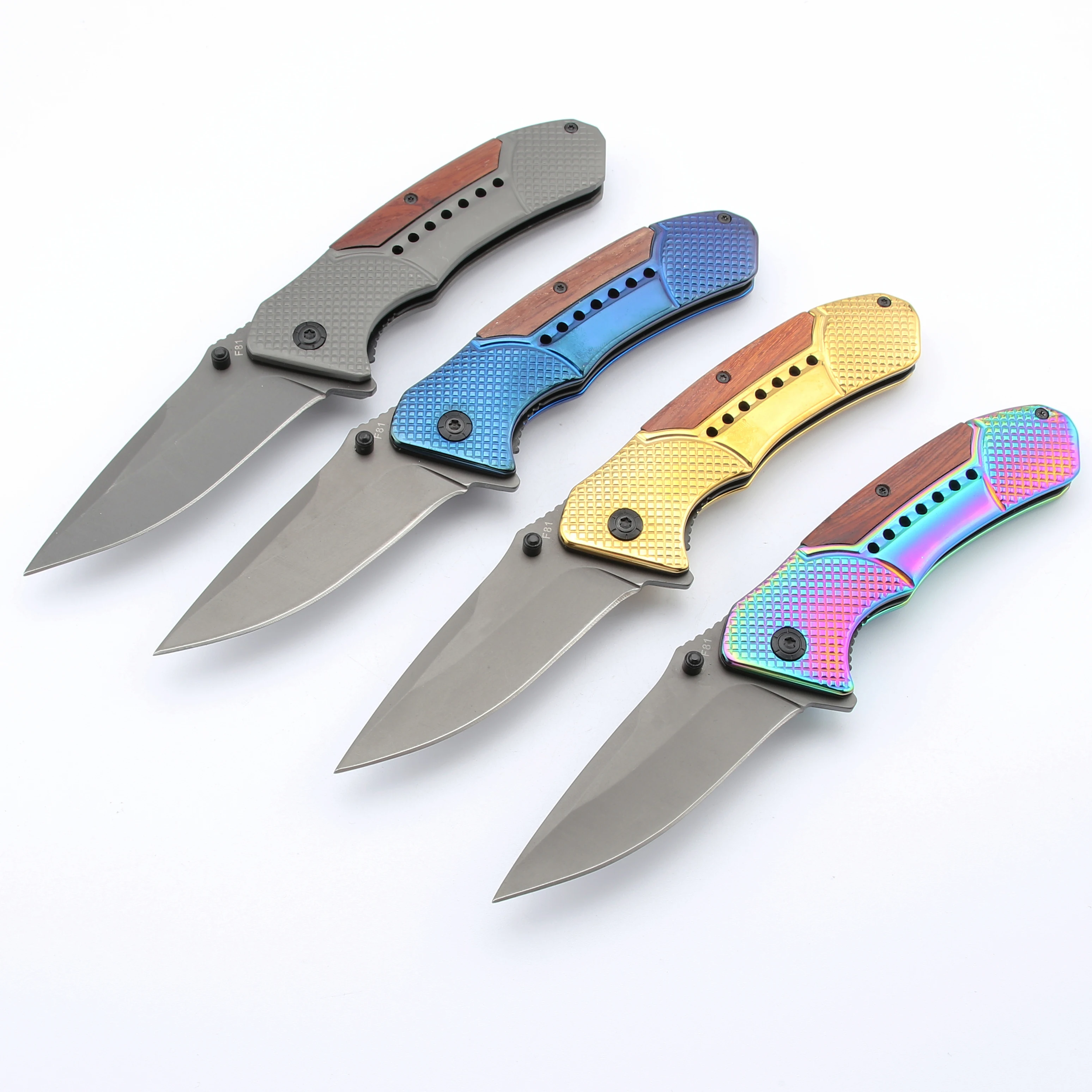 BR F81 utility camping folding pocket tool knife hunting combat Survival outdoors Tactical knives