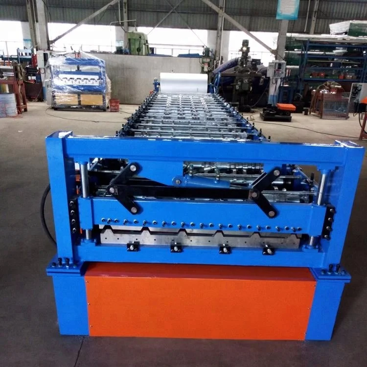 Trapezoidal  roof panel roll forming machine