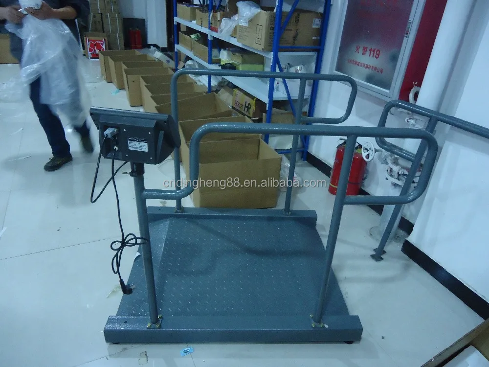 Dialysis Wheel Chair Medical Balance Scale digital hospital weighing scale