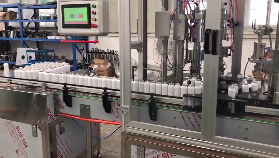 automatic BOV self defense pepper chili spray bag on valve aerosol can filling machinery